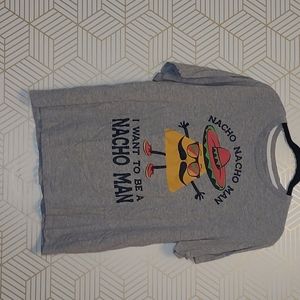Men's Large Nacho Nacho Man T-shirt, new never worn